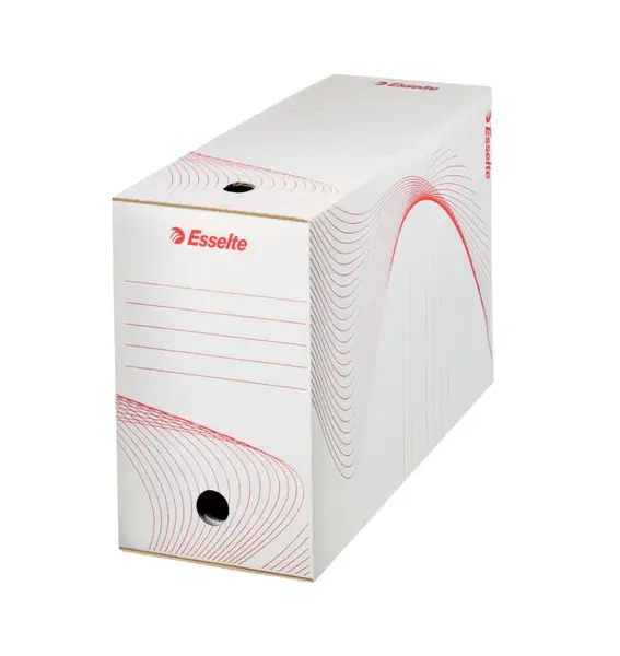 Cutie arhivare carton reciclat si reciclabil 348 x 245 x 150 mm alb Esselte Standard Cutie arhivare carton reciclat si reciclabil 348 x 245 x 150 mm alb Esselte Standard