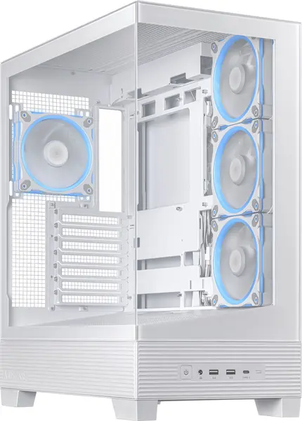 Cutie ASUS – A31 Plus TG ARGB, mid tower, alb