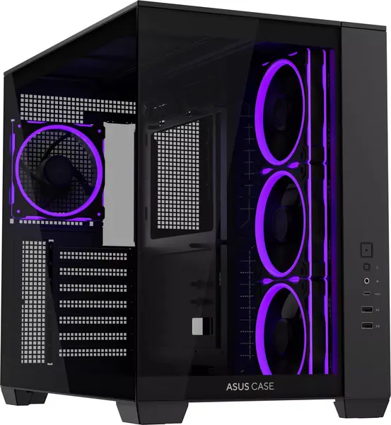 Cutie ASUS – A32 Plus TG, mid tower, negru