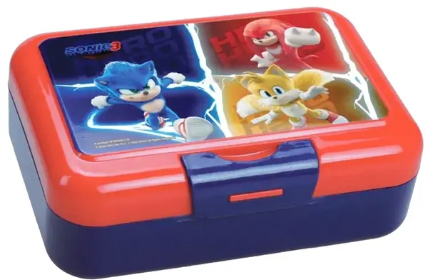 Cutie cu alimente GIM Sonic - Cu 3 compartimente, 470 ml