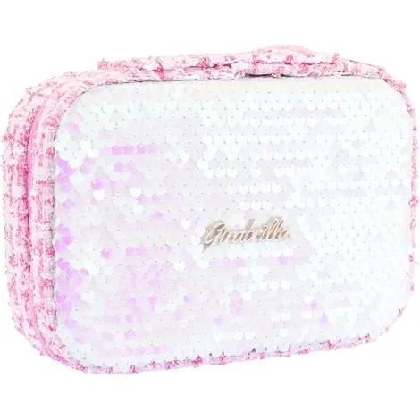 Cutie de bijuterii si accesorii cu paiete reversibile, Girabrilla