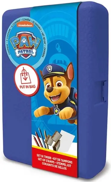 Cutie de depozitare Multiprint Paw Patrol - Cu accesorii, albastru