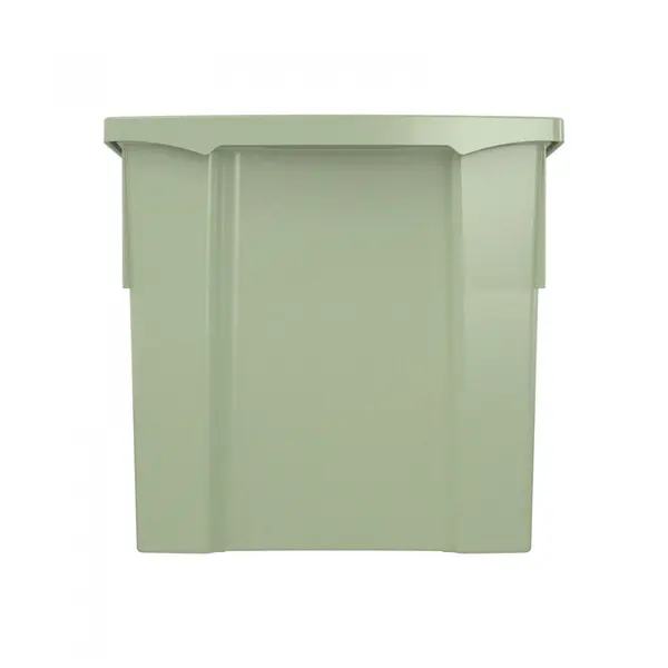 Cutie de depozitare stivuibila pentru scoala si gradinita, marimea XL verde pastel