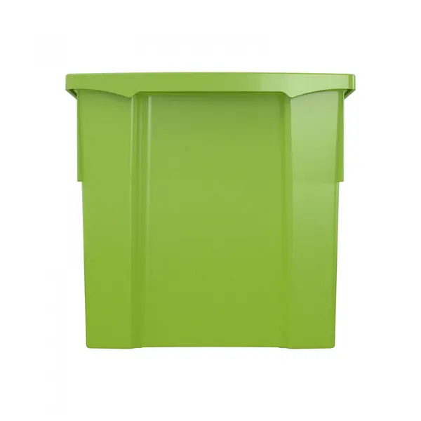 Cutie de depozitare stivuibila pentru scoala si gradinita, marimea XL verde