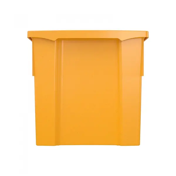 Cutie de depozitare stivuibila pentru scoala si gradinita, marimea XL galben