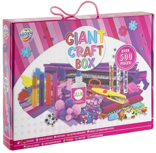 Cutie de materiale creative Moxy - Peste 500 de bucăți