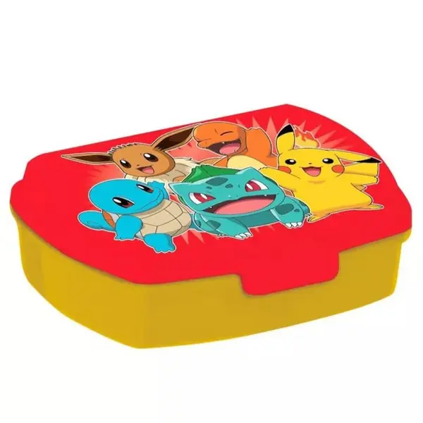 Cutie de sandviciuri pentru copii, Plastic, Pokemon, multicolor Engros