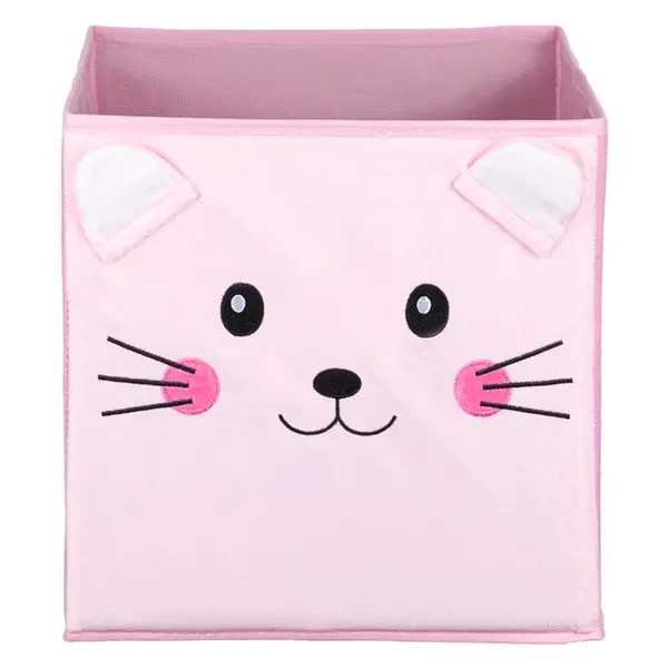 Cutie depozitare cu design Pisicuta,30x30x30 cm