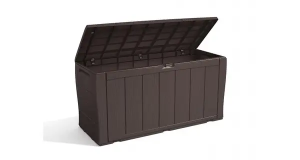 Cutie depozitare gradina Sherwood, Keter, 270 L Maro