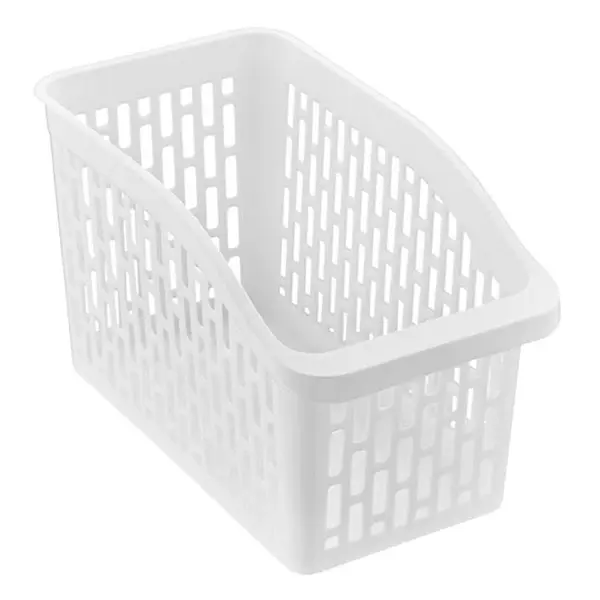 Cutie depozitare si organizare pentru frigider,plastic,alb,29x15.8x17 cm