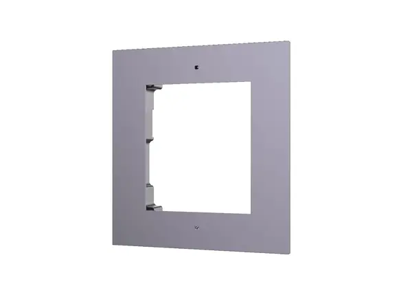 Cutie din aliaj de aluminiu pentru montaj ingropat, dedicat unui modul video interfon Hikvision DS-KD-ACF1