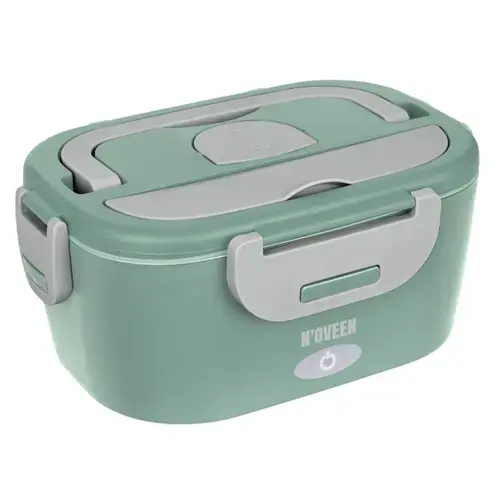 Cutie electrica Noveen pentru incalzirea pranzului, Lunch Box LB725 Nature (Verde)