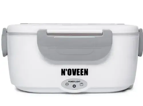 Cutie electrica pentru incalzirea pranzului Noveen LB310, 40 W, 1.1 L (Alb/Gri)
