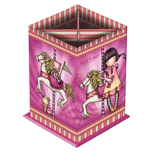 Cutie instrumente scris Santoro Gorjuss Carousel