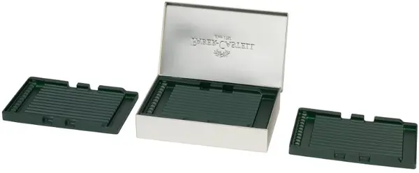 Cutie metalică Faber-Castell - Art & Graphic, pentru 36 de creioane