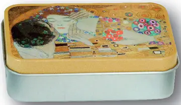 Cutie metalica - Gustav Klimt Le Baiser 1906 | Cartexpo