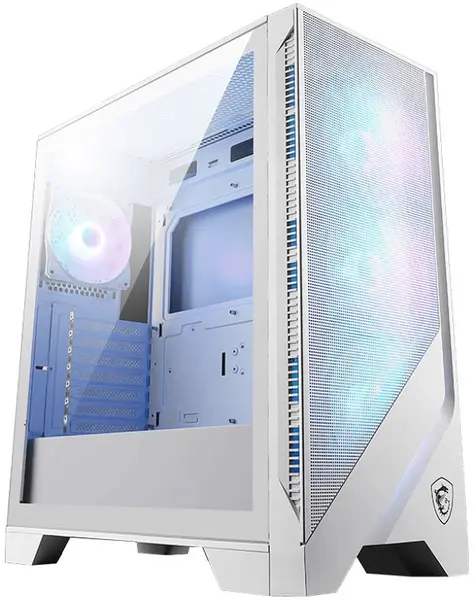 Cutie MSI - MAG FORGE 320R Airflow, mid tower, alb/transparent