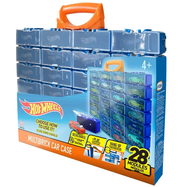 Cutie Multibrick pentru 28 masinute, Hot Wheels