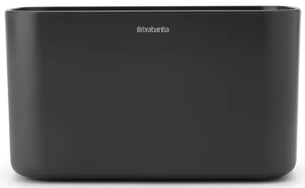 Cutie pentru accesorii de baie Brabantia - ReNew, Dark Grey