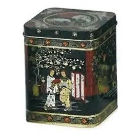 Cutie pentru ceai - Tin Black Jap Square | Dethlefsen&Balk