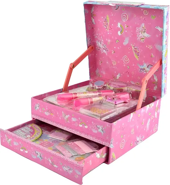 Cutie pentru copii Robetoy - Magic unicorn, pentru machiaj și accesorii