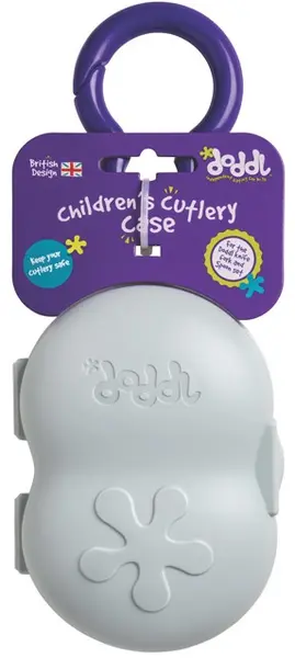 Cutie pentru tacamuri bebe Doddl - Alba