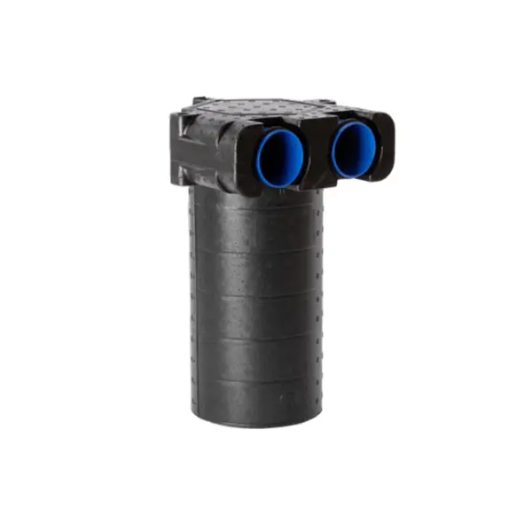- Cutie plenum EPP cu conexiune lungă pentru FLX D-75, L-30, racord MSF-125, FLX-PLO-EPP-L30-75-2-125-F
