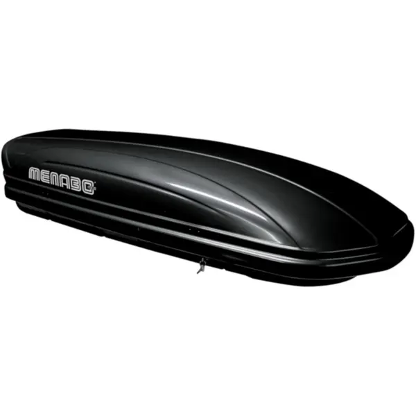 Cutie portbagaj Menabo Mania, 460 L, 195 cm, Negru