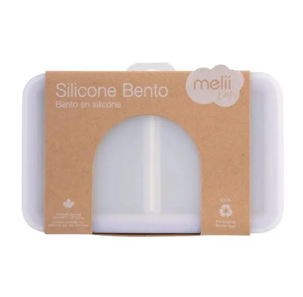 Cutie pranz bento Melii cu compartimente detasabile blush berry