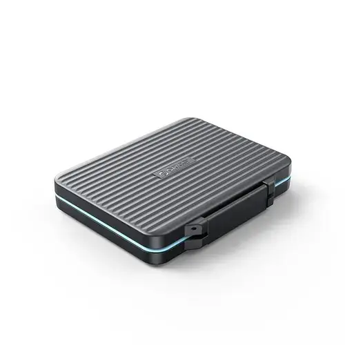 Cutie protectie Orico PHCD 3, capacitate 12 carduri SD, Negru