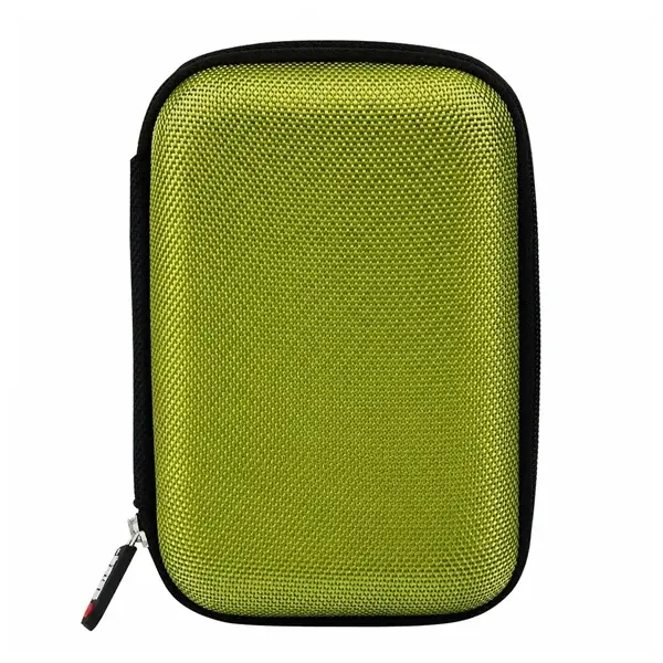 Cutie rigida pentru prastie,DEPOX , husa protectie, compacta, rezistenta la socuri, 16x11x4 cm, verde