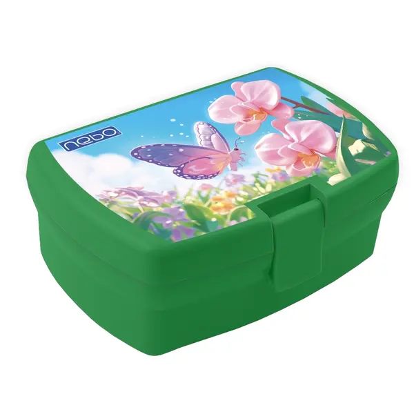 Cutie sandwich, Verde, 16.5x14x6.5 cm, NEBO