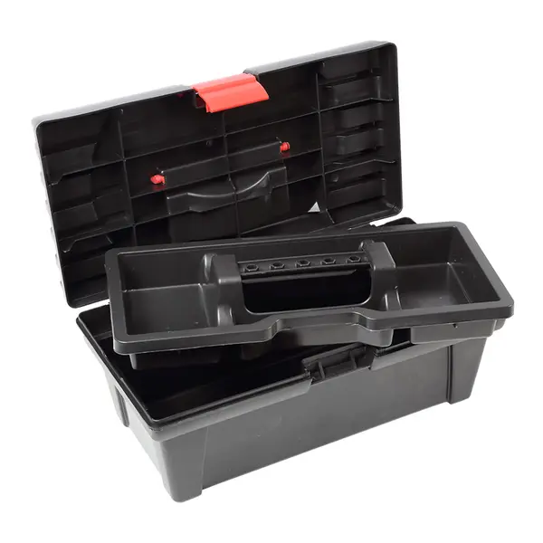 Cutie scule plastic 20” cu tavă detașabilă, 35519