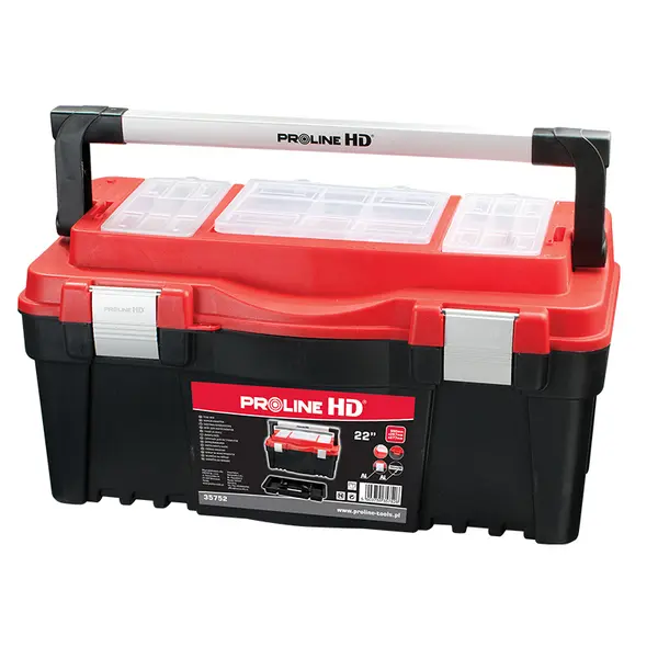 Cutie scule PPR HD 22” cu mâner și închizător din aluminiu, 35752