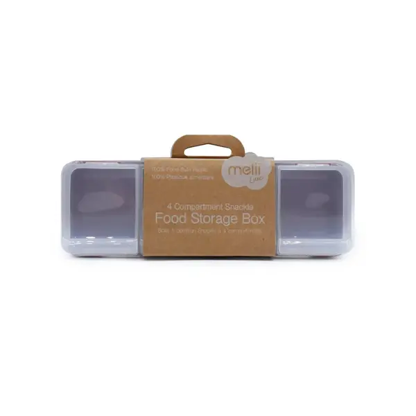 CUTIE SNACK 4 COMPARTIMENTE, MELII LUXE, PINK