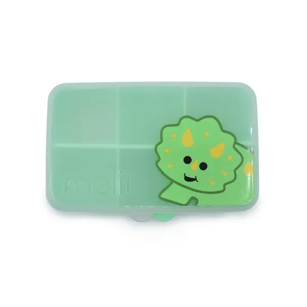 CUTIE SNACK 6 COMPARTIMENTE, MELII, PRINT DINOZAUR