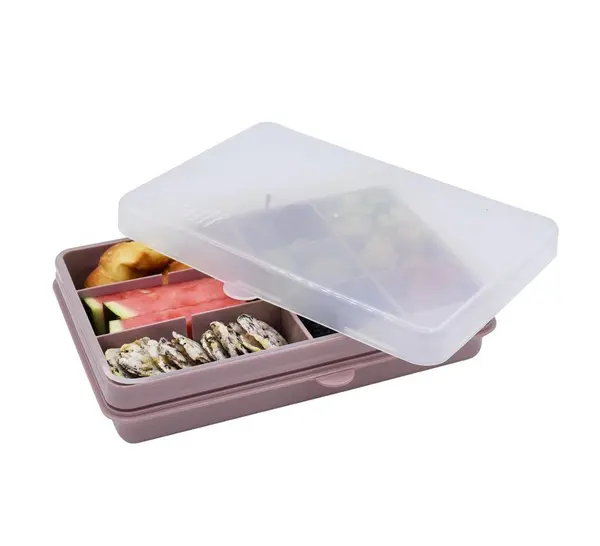 Cutie snack cu 12 compartimente Melii Luxe Pink