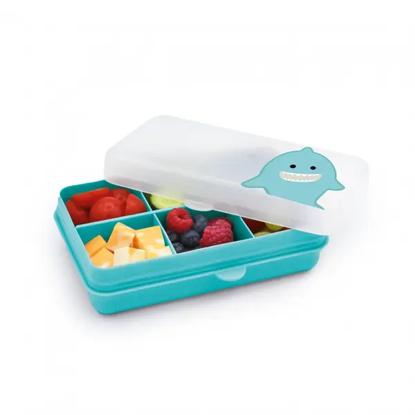 Cutie snack cu 6 compartimente Melii rechin