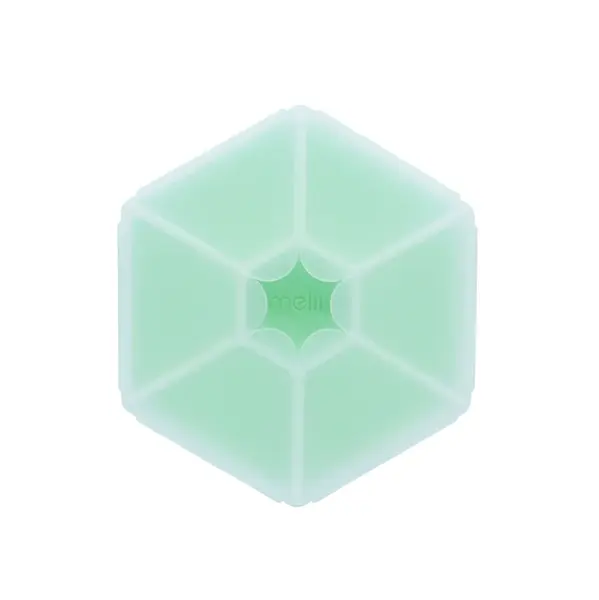 CUTIE SNACK HEXAGON SNACKLE 6 COMPARTMENTE, MELII, MINT