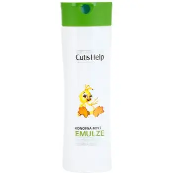 CutisHelp Mimi lotiune pentru curatare cu extract de canepa pentru nou-nascuti si copii