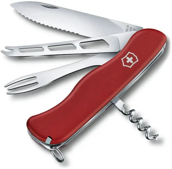 Cuțit de buzunar elvețian Victorinox - Cheese Master, 8 funcții
