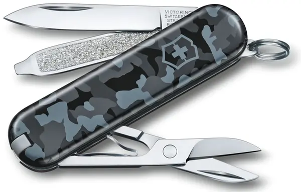 Cuțit de buzunar elvețian Victorinox - Classic SD, 7 functii, camuflaj 2