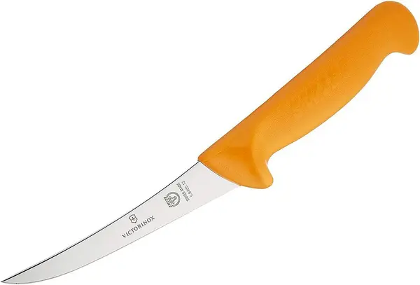 Cuțit de dezosat Victorinox Swibo -Lama curbata, dura, 13 cm