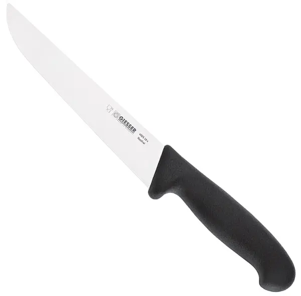 Cuțit de măcelar cu lamă dreaptă și îngustă Giesser - 18 cm