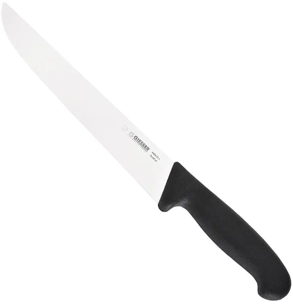 Cuțit de măcelar cu lamă dreaptă și îngustă Giesser - 21 cm