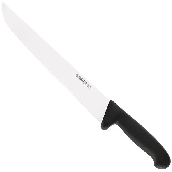 Cuțit de măcelar cu lamă dreaptă și îngustă Giesser - 27 cm