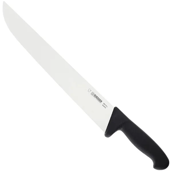 Cuțit de măcelar cu lamă dreaptă și îngustă Giesser - 32 cm