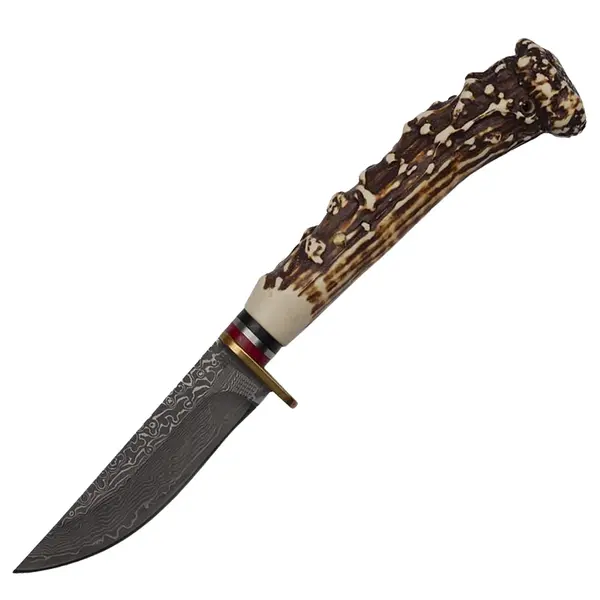 Cutit de vanatoare, Antler, DEPOX , 21 cm, maro