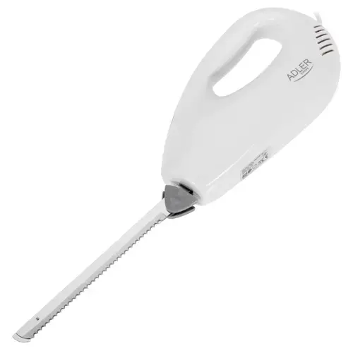 Cutit electric Adler AD 4512, 180 W, 27.5 cm, Inox (Alb)