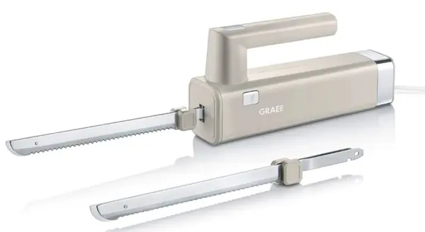 Cuțit electric de bucătărie Graef - EK508, 150W, bej